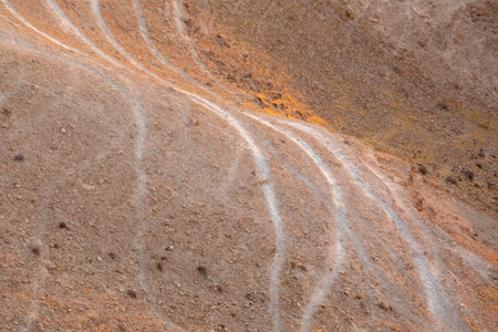 Rocky Hills of the Negev Desert in Israelの写真素材
