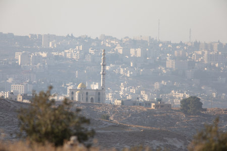 Panoramic view of Jerusalem. Israelの写真素材
