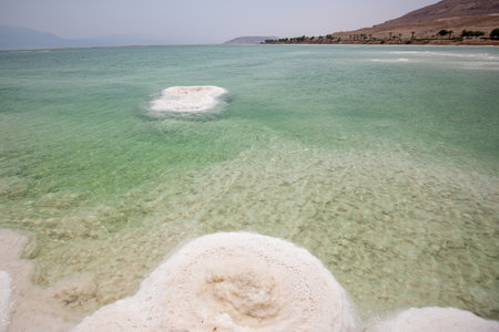 The endless expanses of the Dead sea - Israelの写真素材