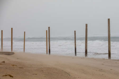 Sea storm and cloudy sky High quality photoの写真素材