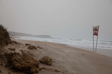 Sea storm and cloudy sky High quality photoの写真素材