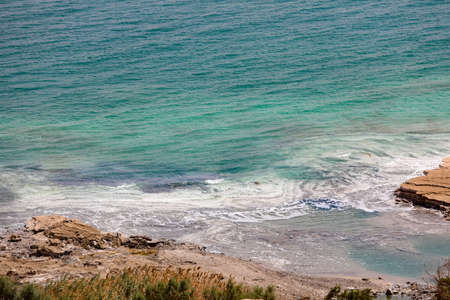 The endless expanses of the Dead sea - Israelの写真素材