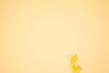 Modern Art collage. Giraffe inside coconut wearing sunglassesの写真素材