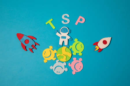 Valentines day concept with letters love and wooden heart. Decor in shape of word LOVE. white letters. Valentine concept. Color of the year 2022. Very peri tint. Selective focus.の写真素材