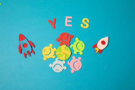 Valentines day concept with letters love and wooden heart. Decor in shape of word LOVE. white letters. Valentine concept. Color of the year 2022. Very peri tint. Selective focus.の写真素材