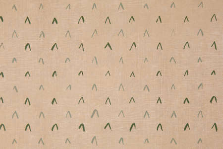 Abstract colorful background. Horizontal rows of chains. Overlapping contoured rounded rectangles...
