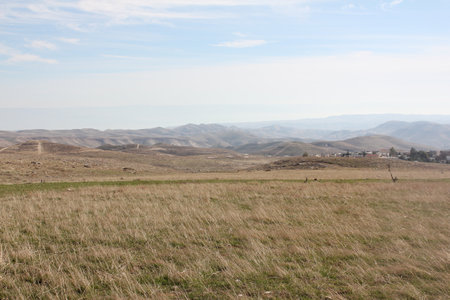 Inspirational quote. Nature, steppe. High quality