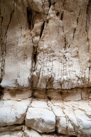 Abstract nature texture. Rock surface or Beige mountain. Natural material background. Rock climbing backdrop, copy spaceの写真素材