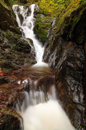 Beautiful of tonsai waterfall in Phuket, Thailand.の写真素材