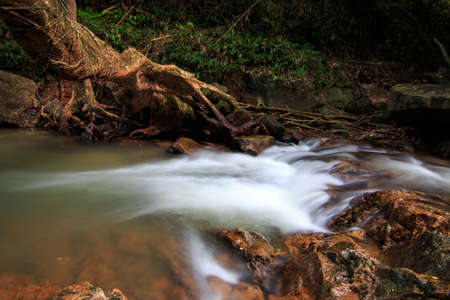 thailand  natural  travel  cool  waterfall  water  nature  phuket  rainforest  beaty  texture  background  kathu  holidayの写真素材