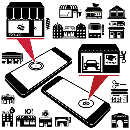 black shopのイラスト素材