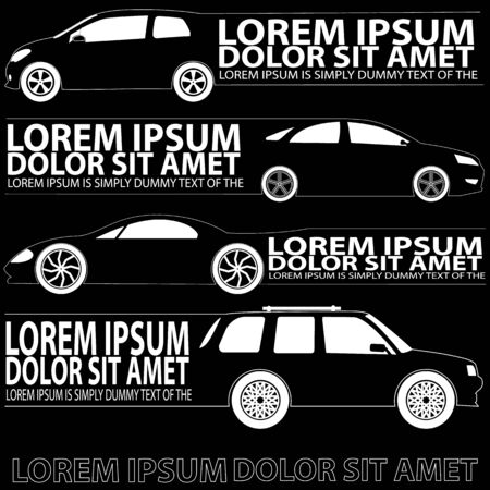 graph using car to compareのイラスト素材