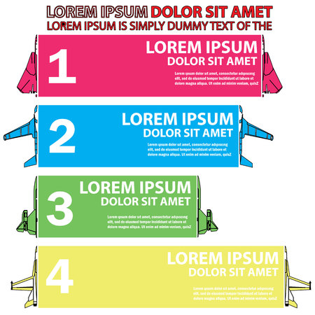 Chart of Aircraft Fighter as a template to your theory vector.のイラスト素材