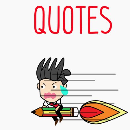 Business growth and interest in marketing share fast style. cartoon character style.のイラスト素材