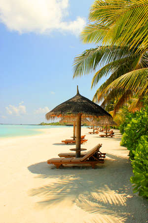 Maldives landscapeの写真素材