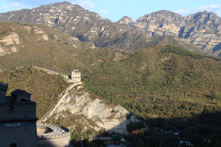 Great Wall of Chinaの写真素材