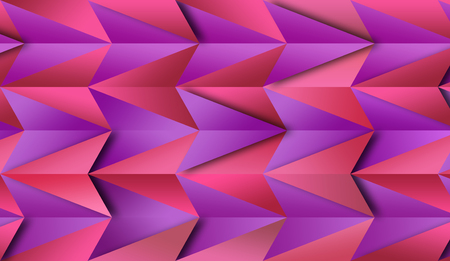 Abstract pink purple arrow head backgroundの写真素材