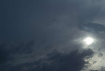 stormy skyの写真素材