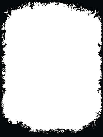 Abstract grunge frameのイラスト素材