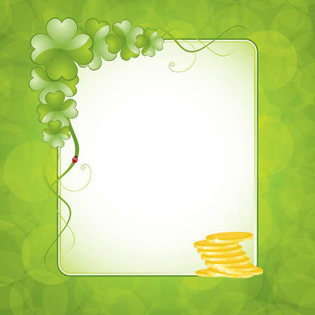 St. Patrick's Day design - frameのイラスト素材
