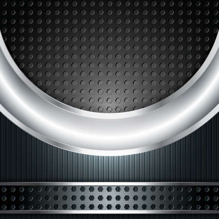 Abstract metallic background - steel style vectorのイラスト素材