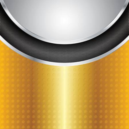 Abstract golden background - vector illustration のイラスト素材