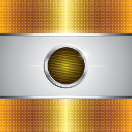 Abstract golden background - vector illustration のイラスト素材
