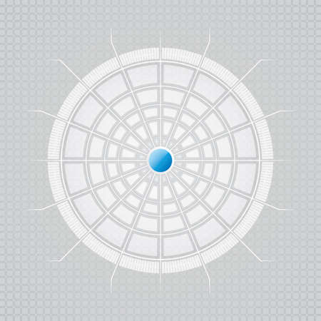 Abstract technology background Vectorのイラスト素材