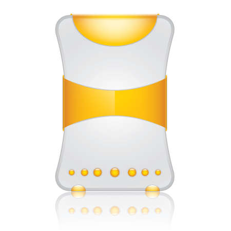 Banner style web element with textのイラスト素材