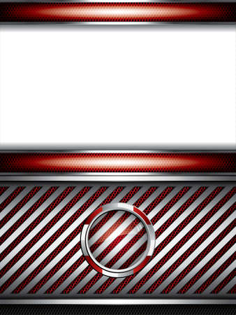Abstract background, metallic red brochureのイラスト素材