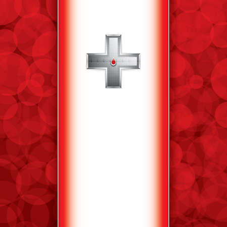 Blood donation vector Medical backgroundのイラスト素材