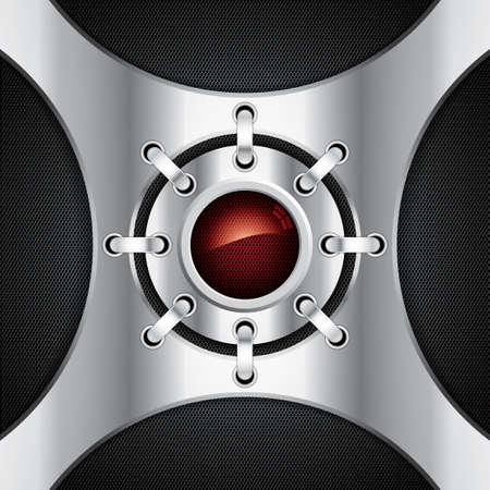 Abstract background, metallic brochure, vectorのイラスト素材