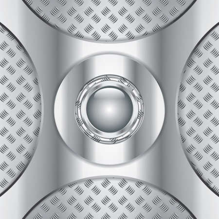 Abstract metallic background - steel style vectorのイラスト素材