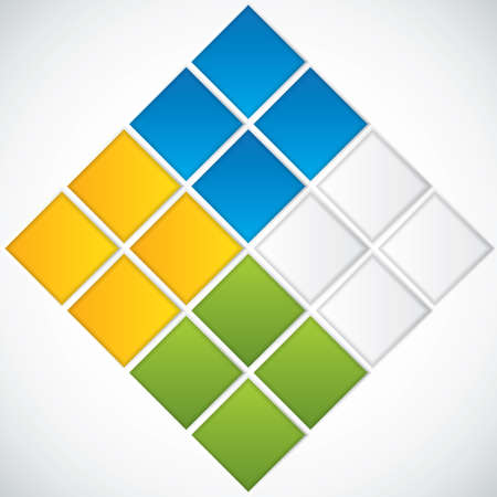 Presentation Template Business vectorのイラスト素材