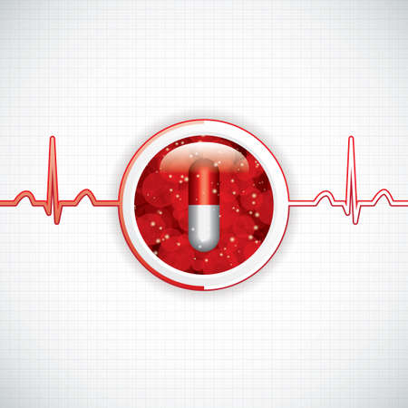 Anti drug medical backgroundのイラスト素材