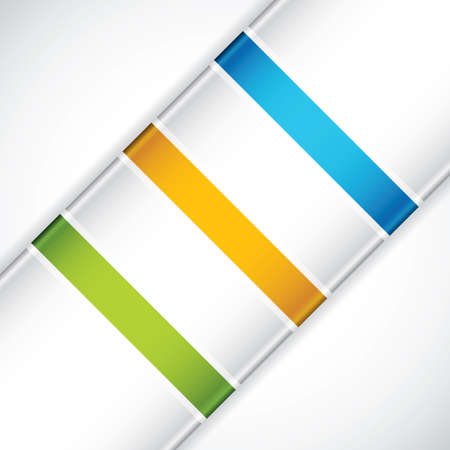 Modern Design template Ribbon のイラスト素材