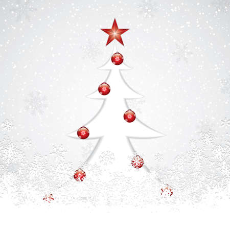 Christmas tree のイラスト素材