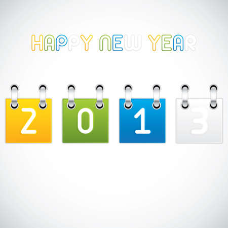 Happy New Year vectorのイラスト素材