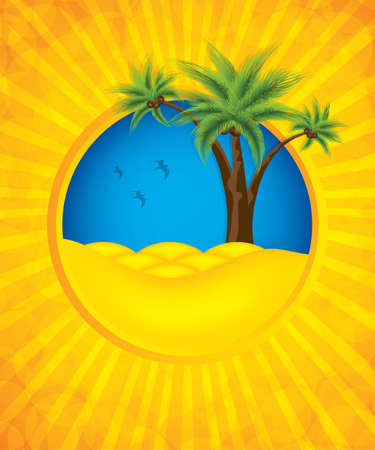 Abstract yellow summer background Holiday のイラスト素材