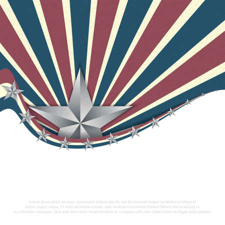 Independence day background Vectorのイラスト素材