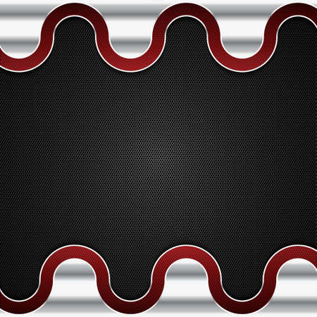 Abstract background, metallic red brochureのイラスト素材