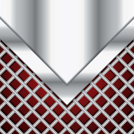 Abstract background, metallic red brochureのイラスト素材