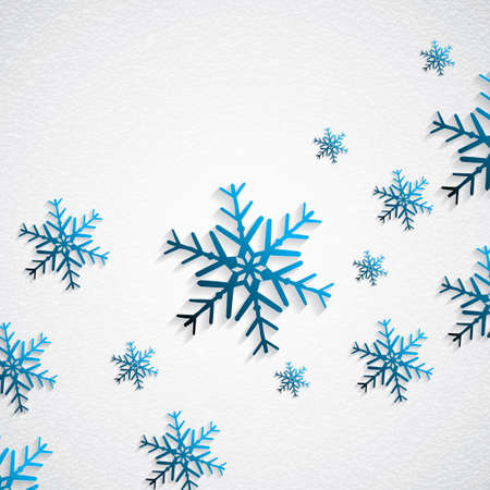 Snowy backgroundのイラスト素材