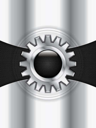 Abstract background, metallic brochure, vectorのイラスト素材