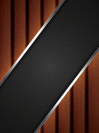 Vector metal backgroundのイラスト素材
