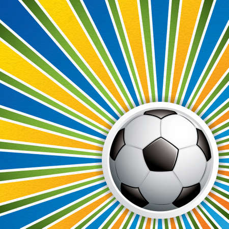 Soccer ball background.Vectorのイラスト素材