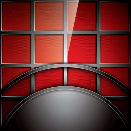Abstract background, metallic red brochureのイラスト素材