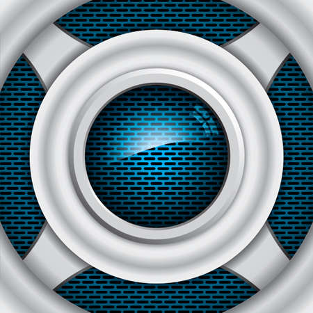 Abstract background, metallic blue brochure, vectorのイラスト素材