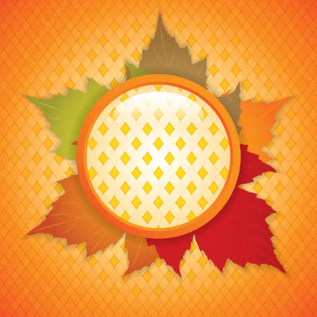 Autumn background.Vectorのイラスト素材