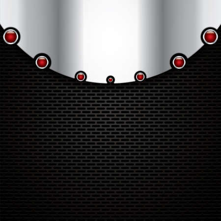 Abstract background, metallic brochure, vectorのイラスト素材